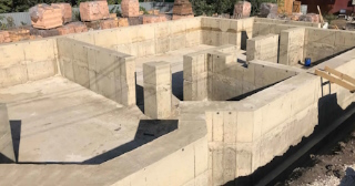 Фундамент с цокольным этажом под ключ заказать в Баксане - фундамент цокольный этаж под ключ цена от 7269 руб за м2