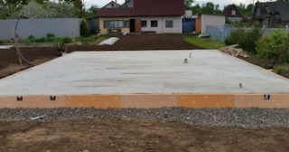 Фундамент монолитная плита под дом цена в Баксане - от 4154 руб/м2