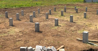 Фундамент на забивных жб сваях под ключ в Баксане - фундамент из забивных железобетонных свай цена от 3168 руб/м2