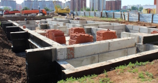 Фундаменты промышленных зданий в Баксане цена от 24922 руб. - заказать строительство фундамента промздания под стальные колонны